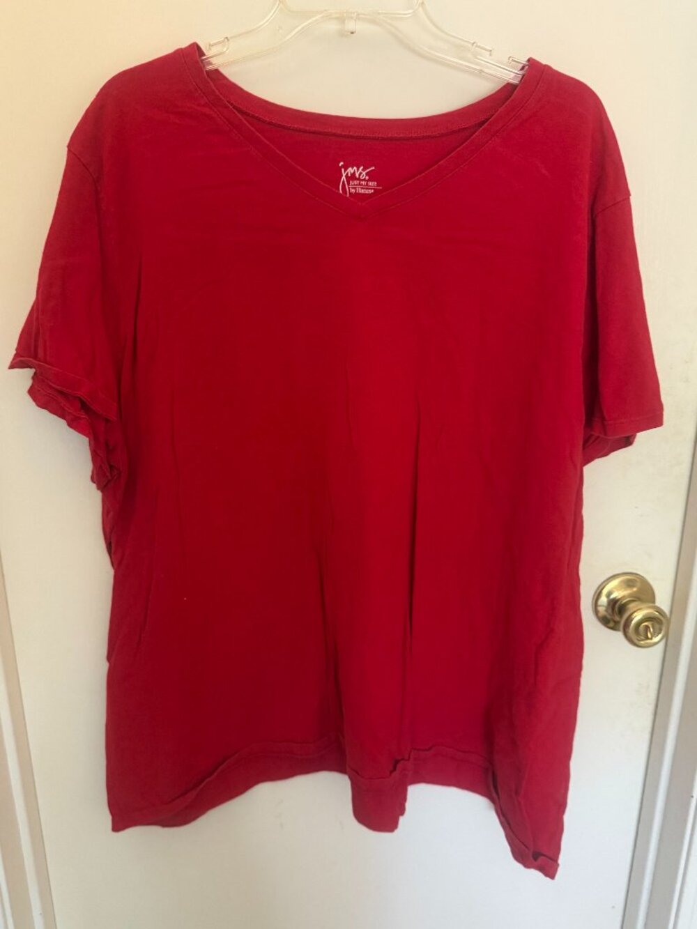Just My Size Red Tee-Shirt W 4X